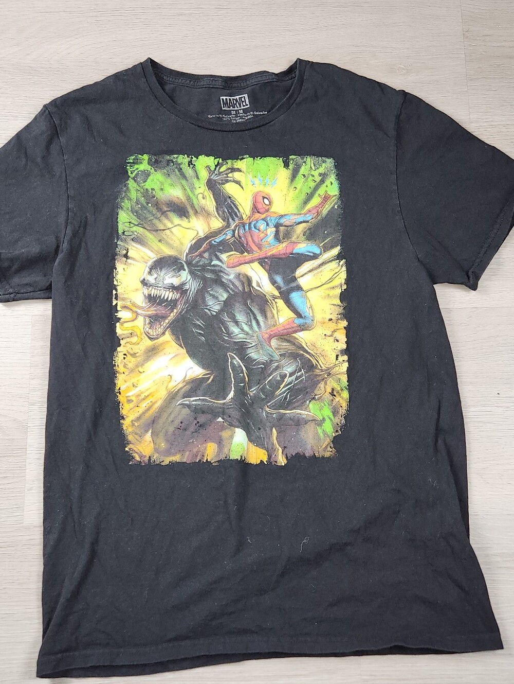 Spriderman And  Venom  Graphic Tee